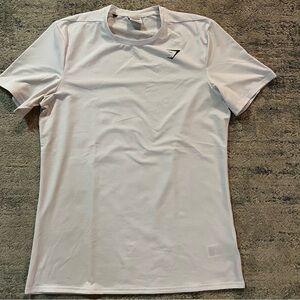 Gymshark White Short Sleeve Tee